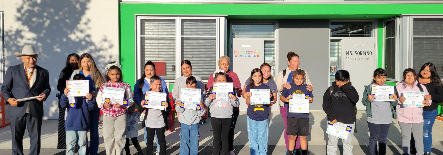Student of the Month Assembly October 10, 2025/Asemblea de Estudiante del Mes 10 de Octubre (4th Grade)