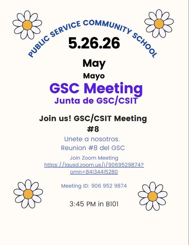 GSC Meeting