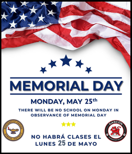 Memorial Day flyer