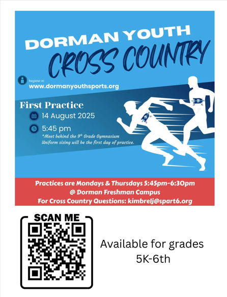 Dorman Youth Cross Country Featured Photo