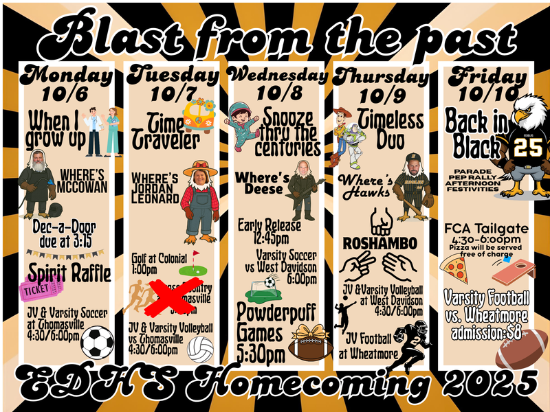 Homecoming week activities