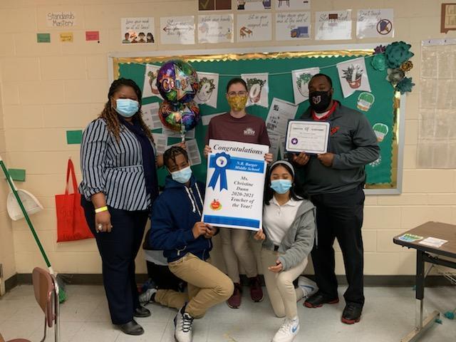 2020-2021 N.R. Burger Teacher of the Year Featured Photo