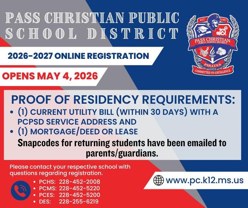 2026-2027 Online Registration