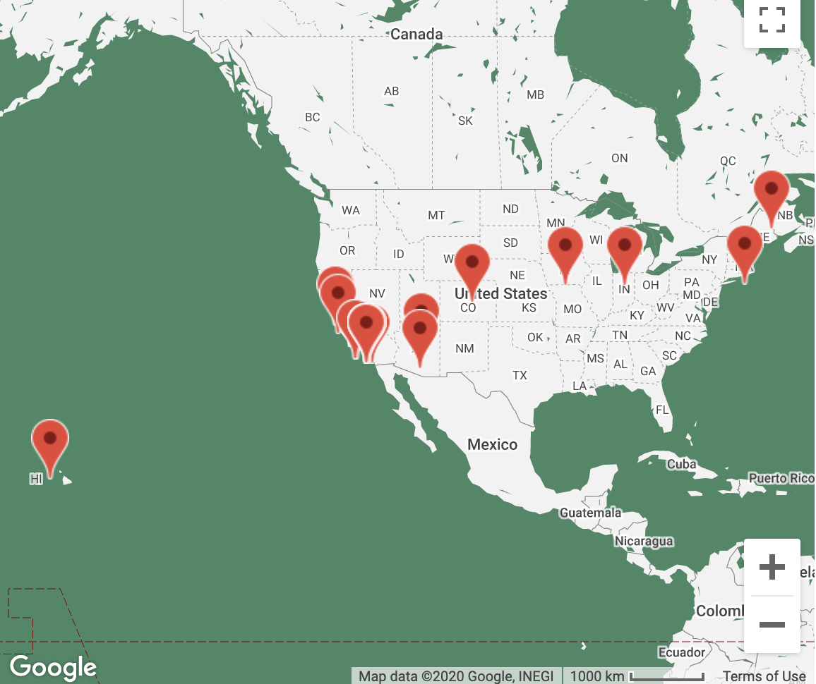 Here is an interactive map to see where our students will be in the Fall.