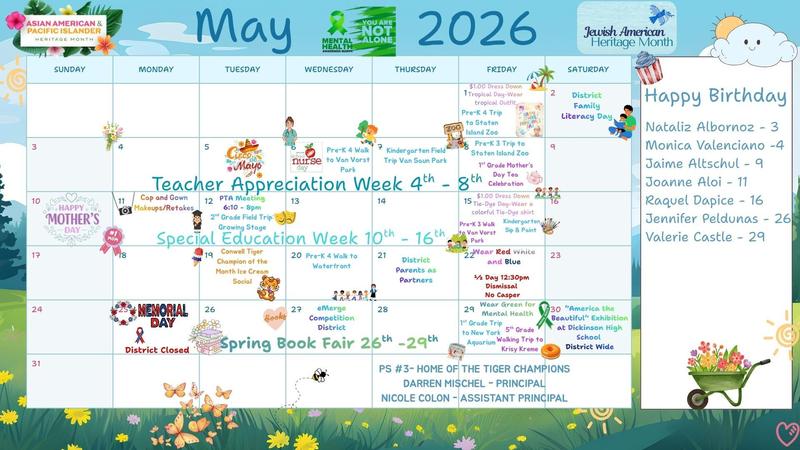 May 2026 Calendar