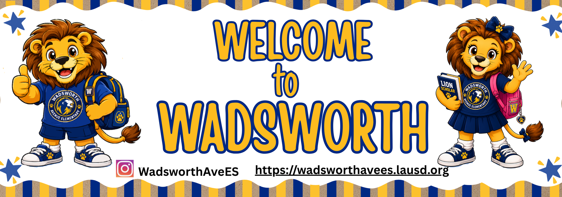 Welcome to Wadsworth Banner
