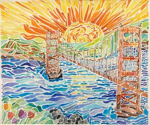 High School art winner for spring art show