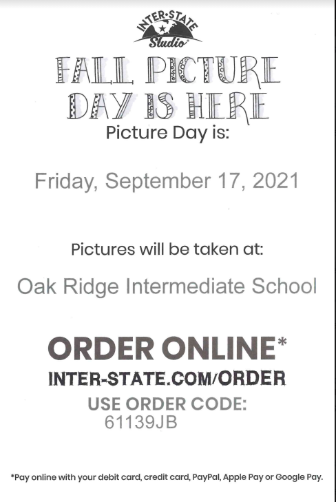 School Picture Day - Oak Ridge