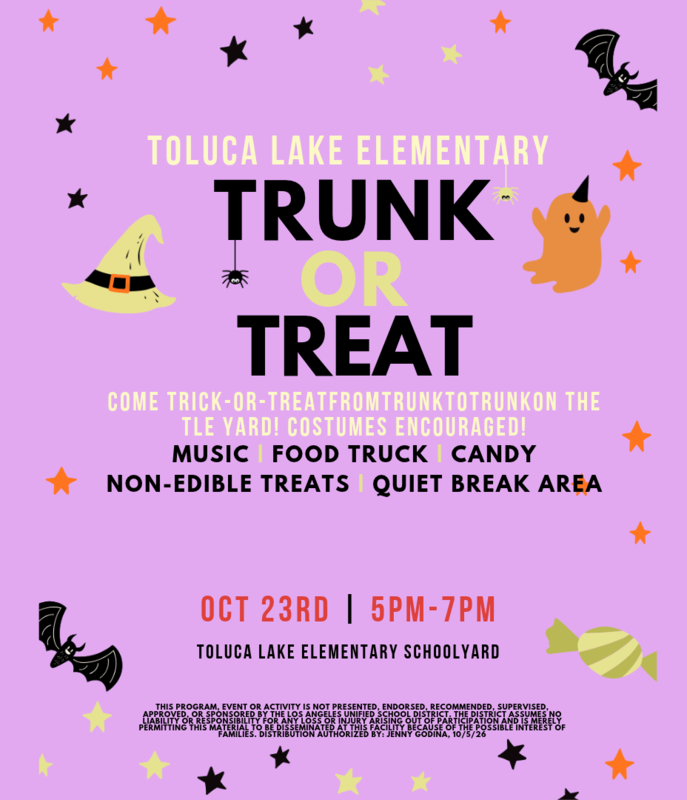 Trunk or Treat-October 23, 2026