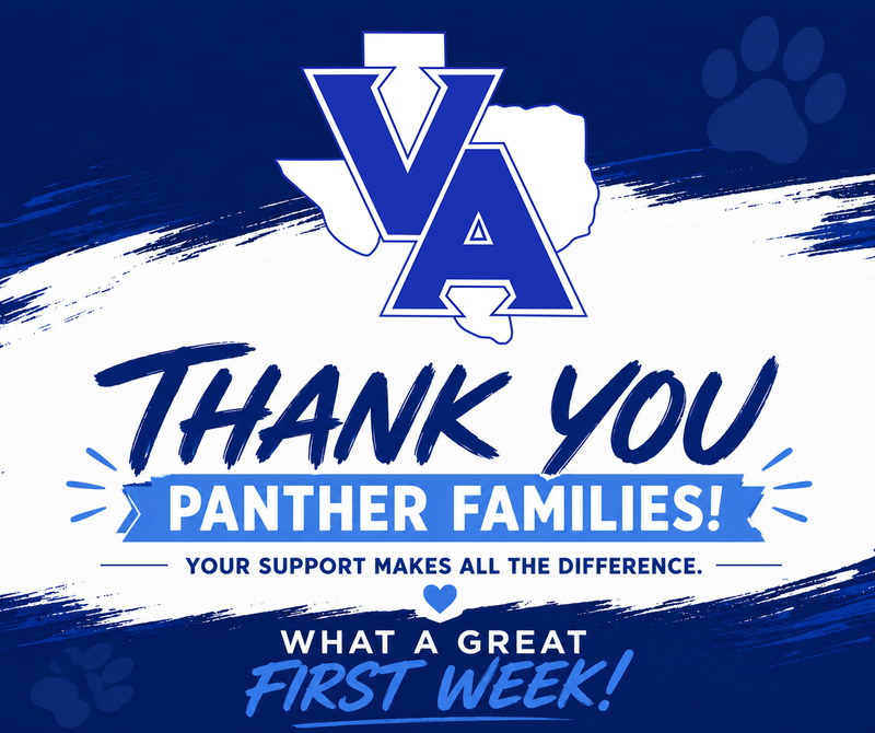 Thank You for a Great First Week, Panther Families! Thumbnail Image