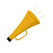 Little horn to signify an important announcement