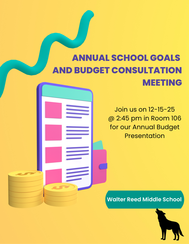Join us for Reed's Annual School Goals and Budget Consultation Meeting Featured Photo