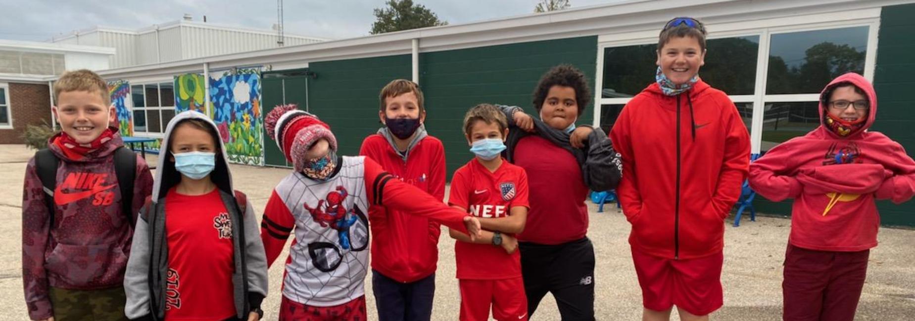 5th grade during red ribbon week