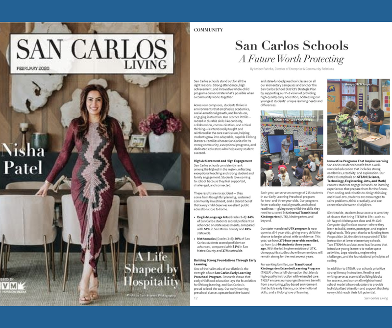San Carlos Living Magazine Image