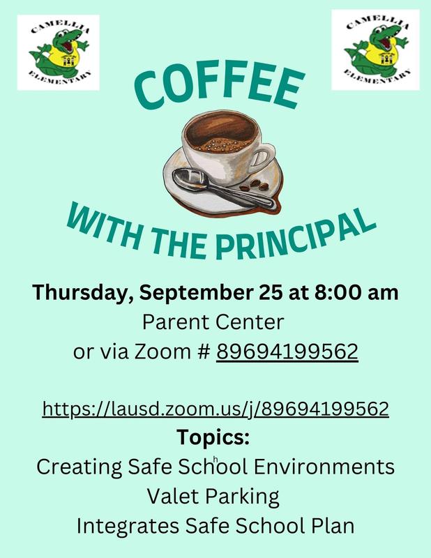 Coffee With The Principal