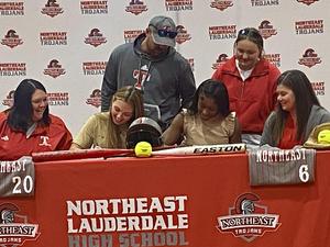 Northeast High Softball Signing Day
