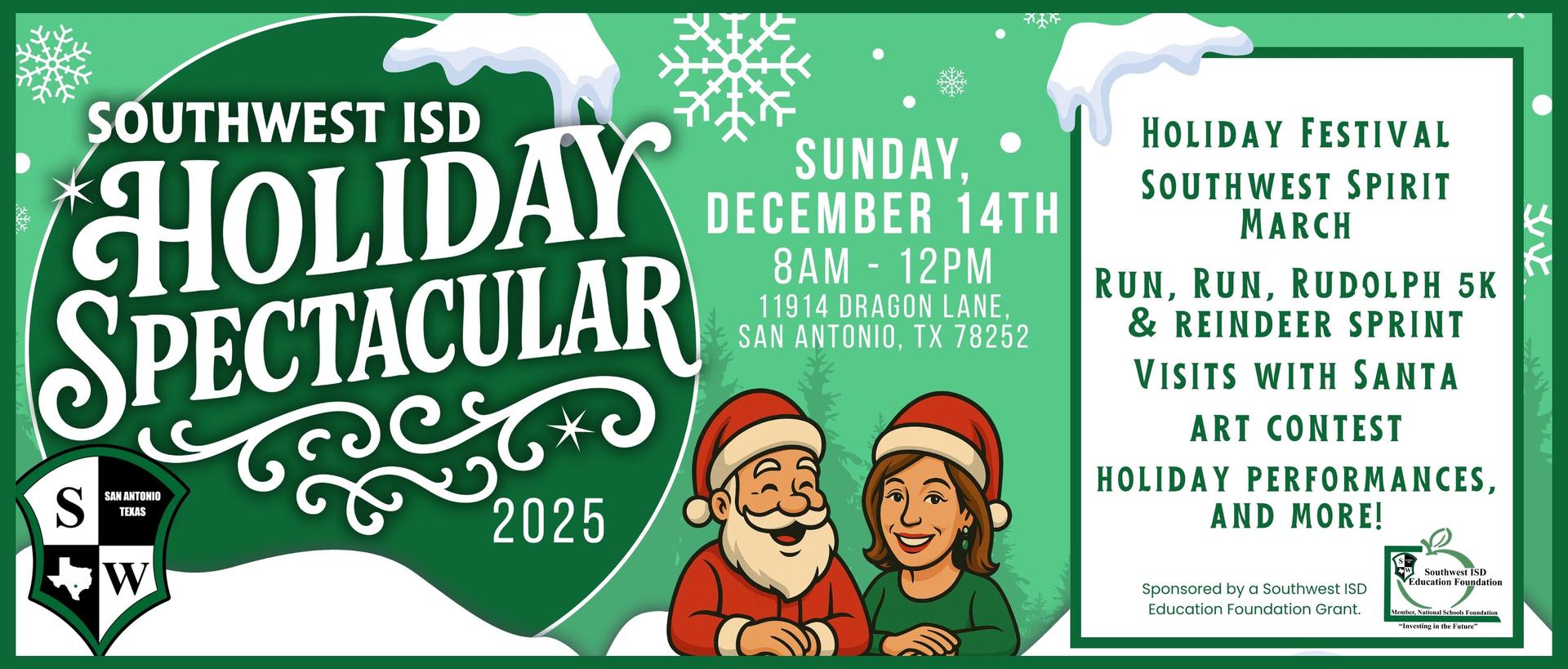 Holiday Spectacular Banner