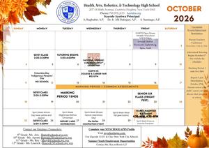 October Calendar
