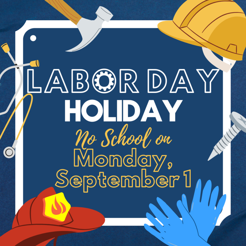 Labor day holiday September 1
