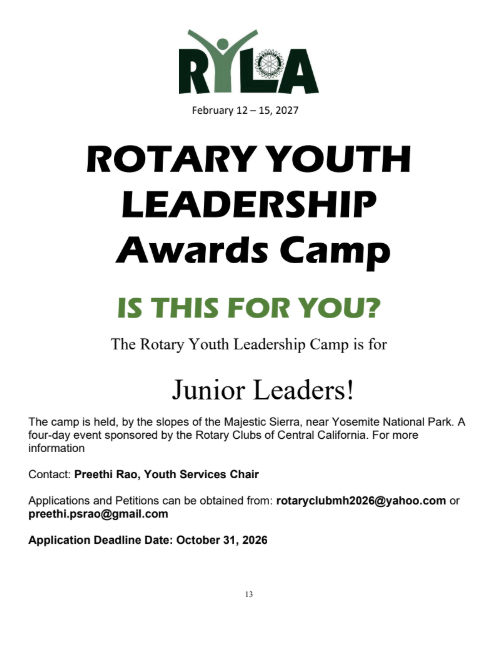 Leadership Awards Camp, Is this for you? Featured Photo