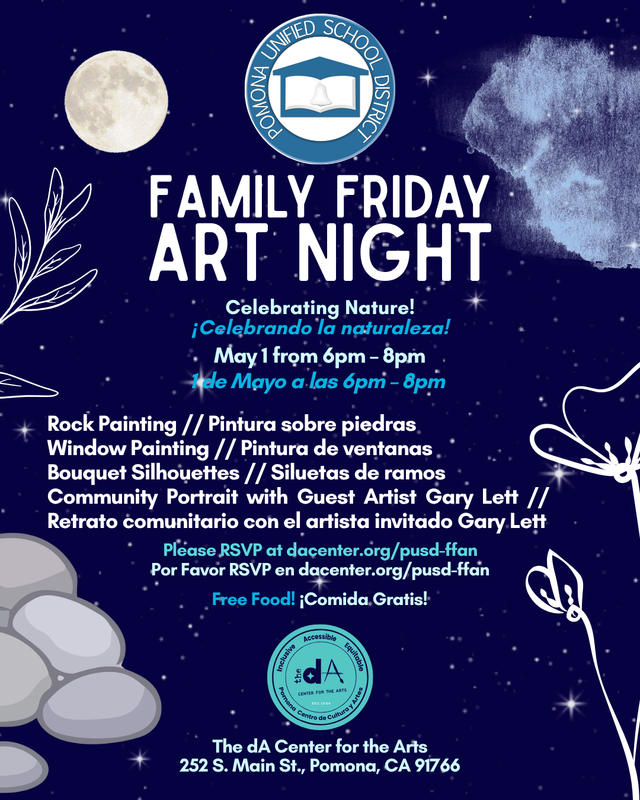 Join us for our Family Friday Art Night at The dA Center for the Arts!