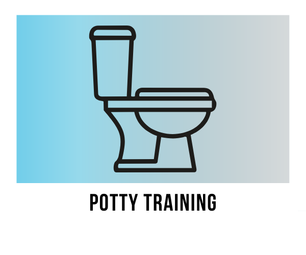 Outline of Toilet. Potty Training
