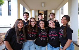 Whittier High School Associated Student Body members.