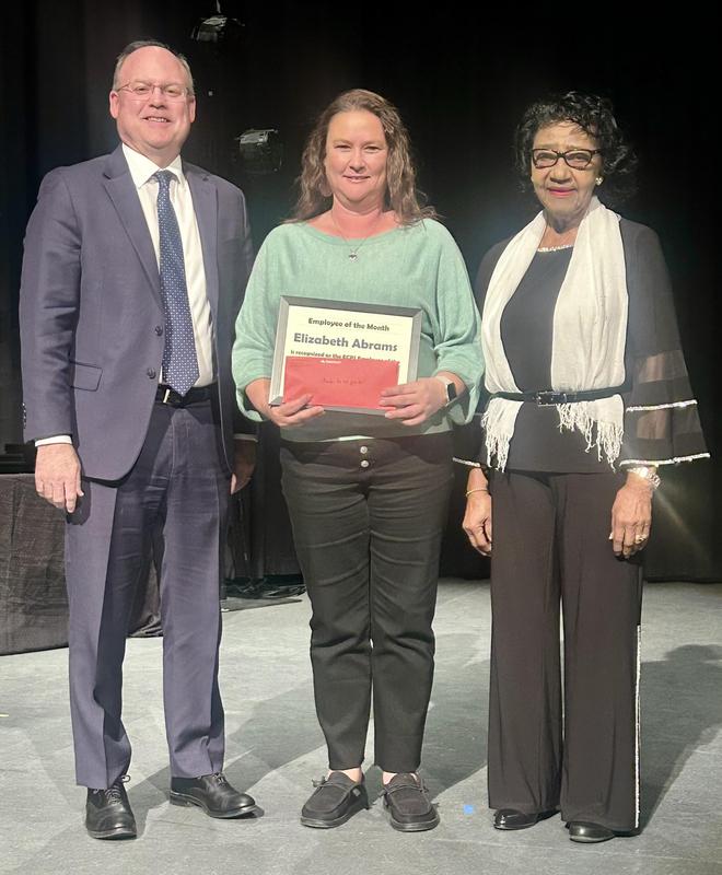 Elizabeth Abrams - January Employee of the Month
