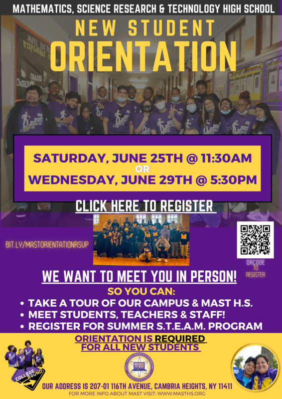 New Student Orientation