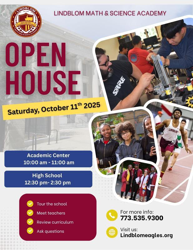 Lindblom Open House