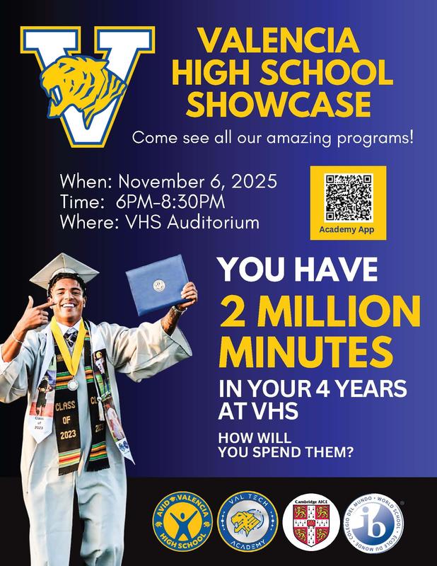 Academy Showcase Flyer