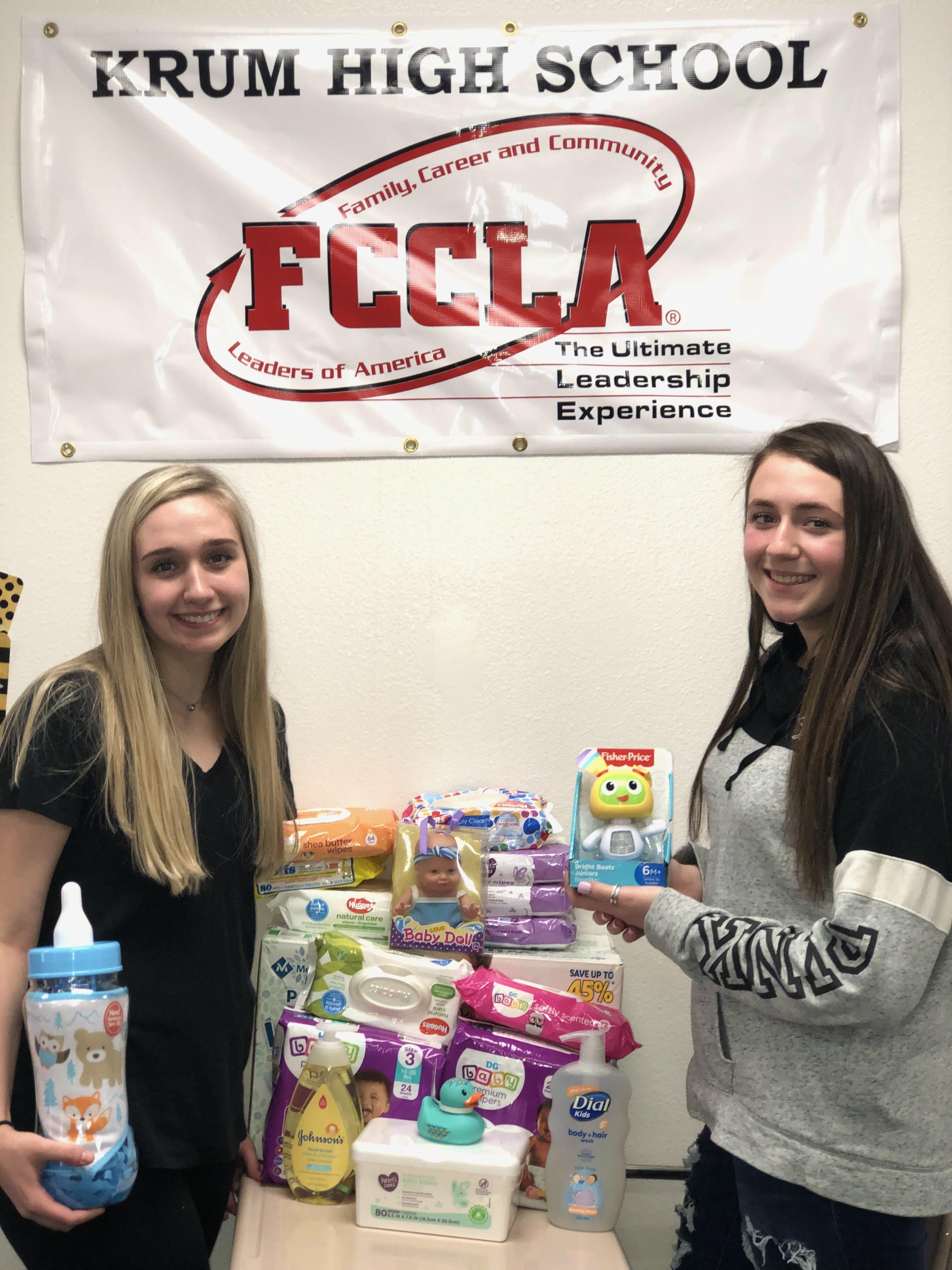 Service Projects FCCLA Krum High School