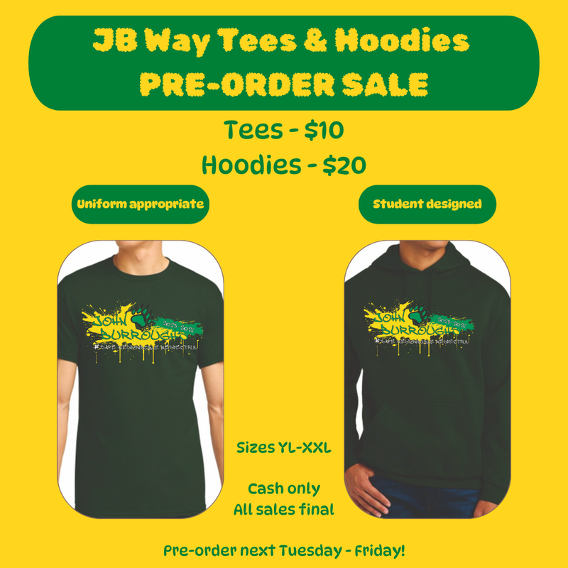 Pre-Order T-Shirts and Hoodies