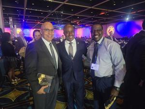 State Superintendent Tony Thurmond and GFUSD Superintendent Ramon Hendrix