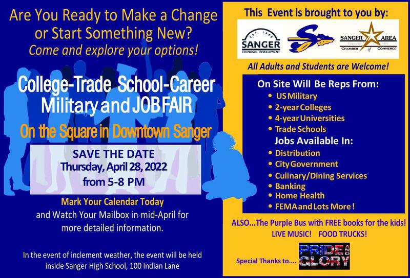 College-Trade School -Career Military and Job Fair on April 28th Featured Photo