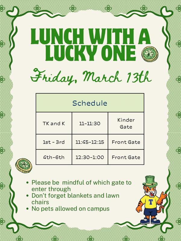 Lunch with a lucky one flier