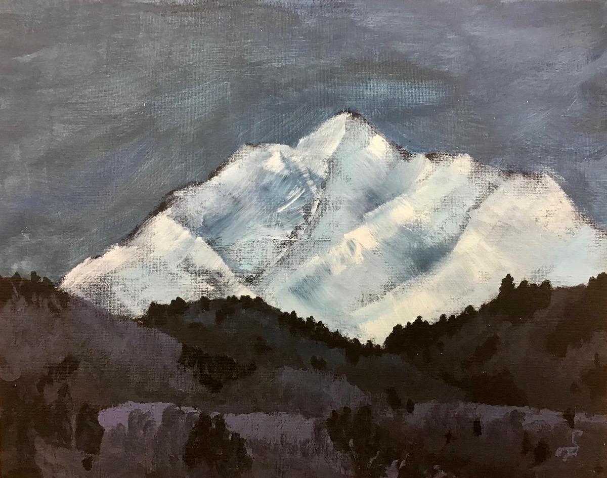 canvas landscape painting