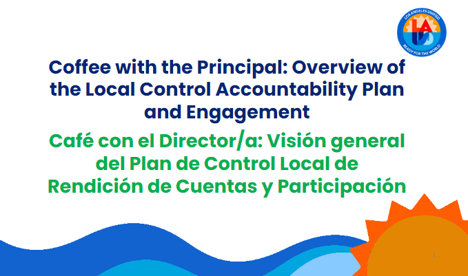 Coffee with the Principal Overview