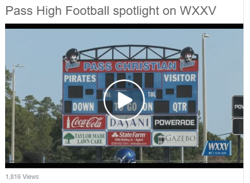 Pass High Football spotlight on WXXV