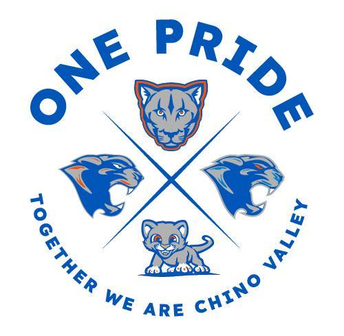One Pride Together we are Chino Valley Logo
