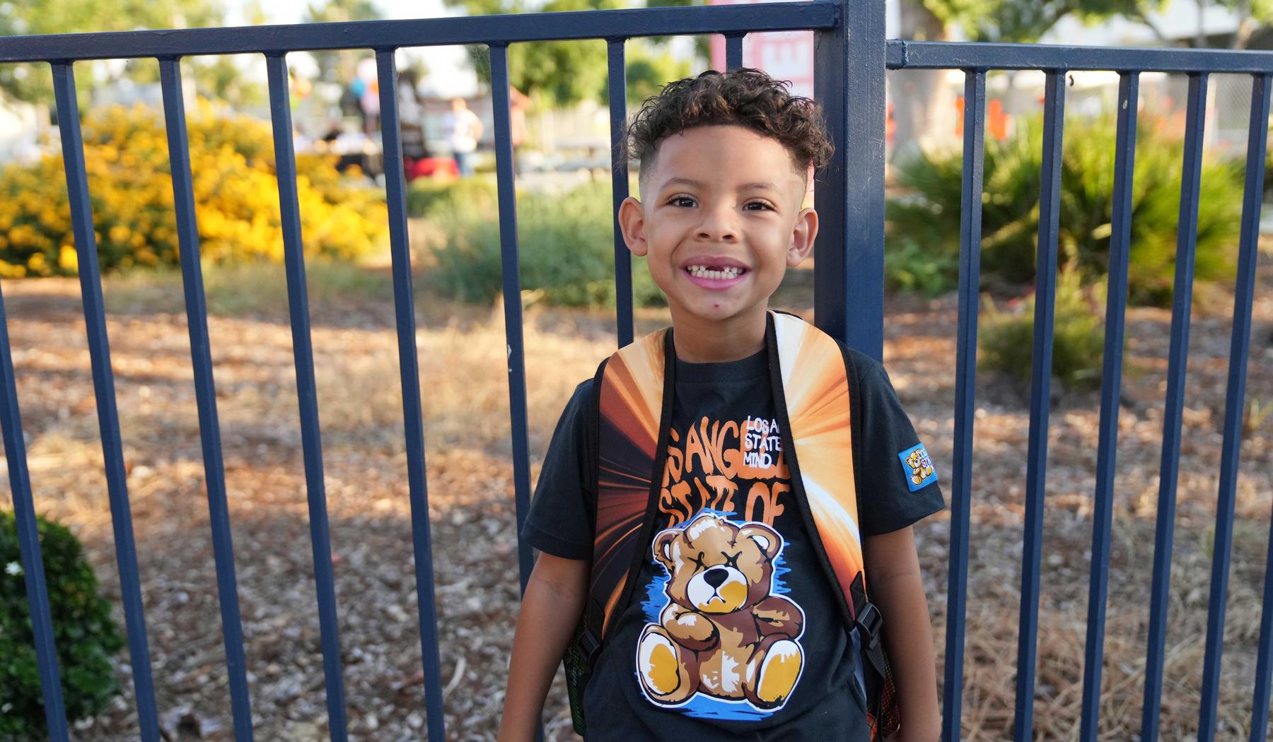 Smiling boy