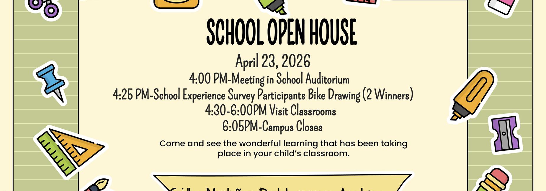 Open House English