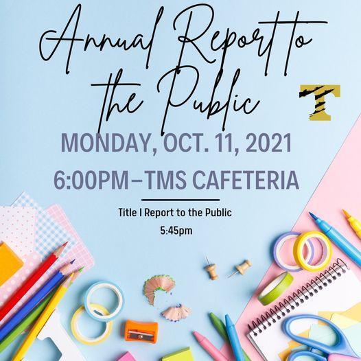 Annual Report to the Public Trumann School District