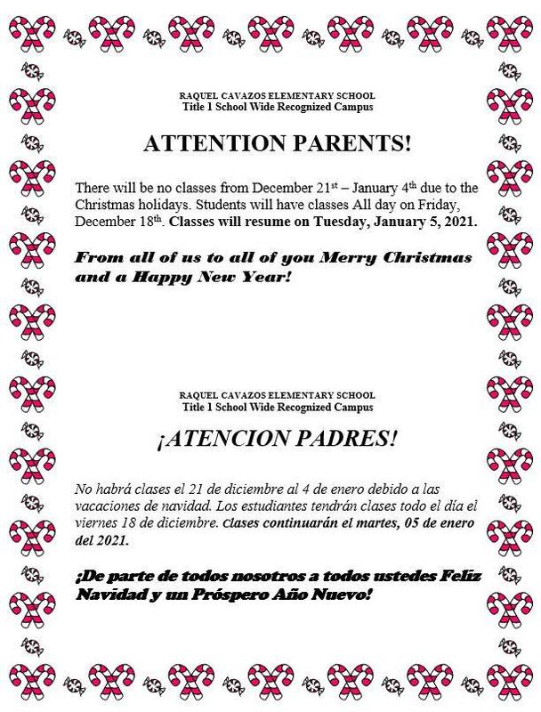 Winter Break Flyer