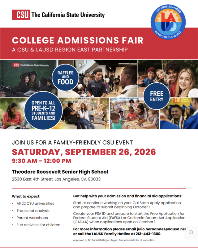 College Admissions Fair
