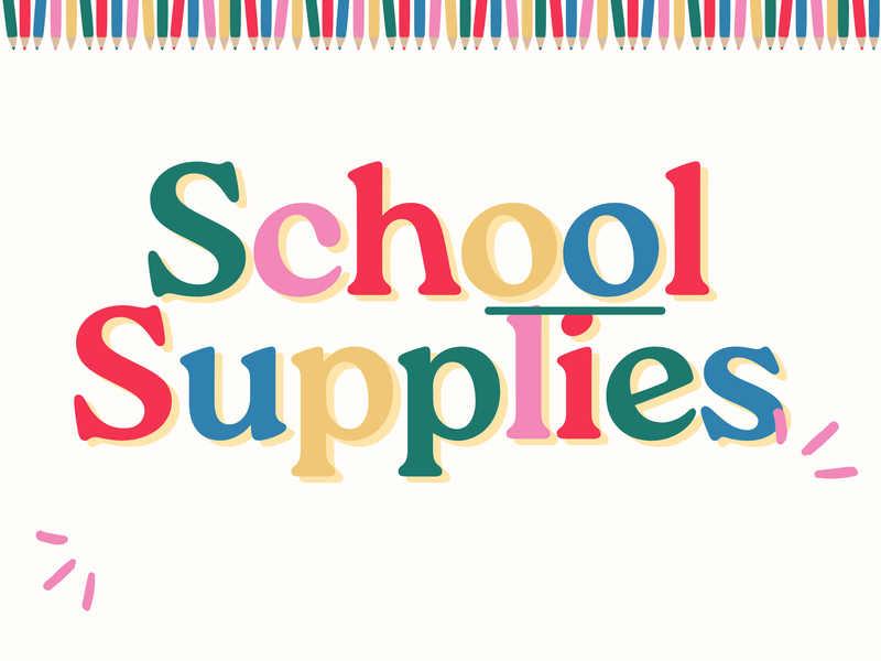 School Supplies