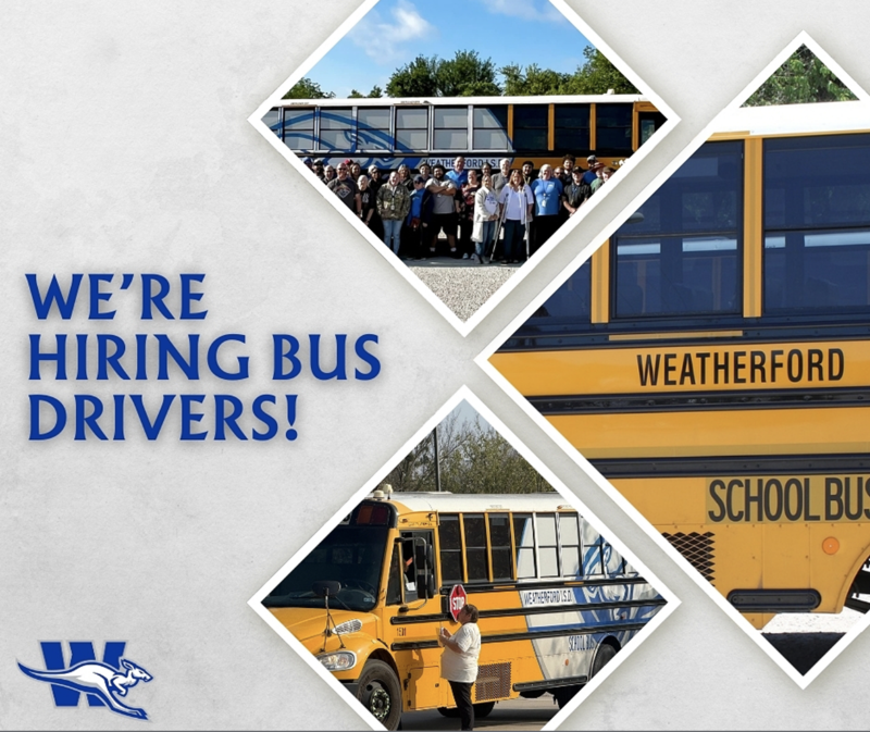 WISD is Hiring Bus Drivers! Featured Photo