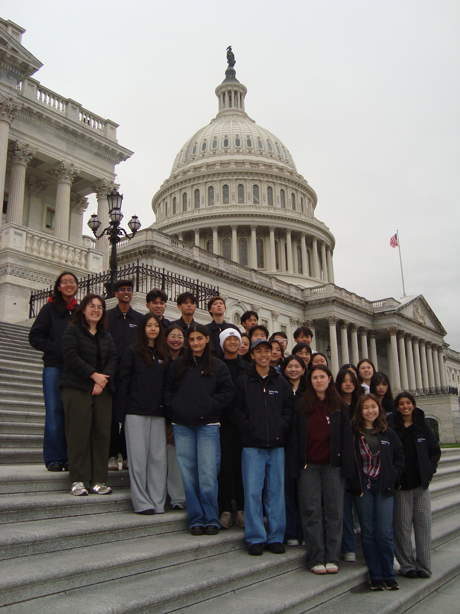Constitution Team Exploring Washington D.C., and the U.S. Capitol Building 