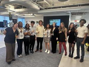 IB Visual Art students