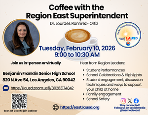 COFFEE WITH THE REGION EAST SUPERINTENDENT
